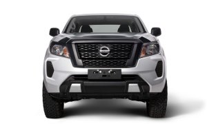 Nissan Frontier Hood Deflector - Husky Liners - Aeroskin - Smoke - `22-`24